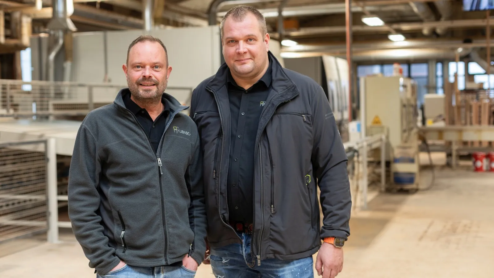 Christian Kubasch mit Bruder Alexander Kubasch: Die Brüder haben das Unternehmen des Vaters modernisiert und digitalisiert.